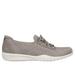 Skechers Women's Newbury St - Casually Sneaker | Size 9.5 | Dark Taupe | Textile/Leather/Synthetic