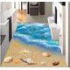 3D Floor Mural Wallpaper Vinyl Floor 3D Photo Wallpaper 3D Flooring Ocean World Wallpaper Self Adhesive 3D Floor Bedroom Wallpaper Adhesive Vinyl Rolls,430 X 300Cm Decals Peel and Stick Removable Wa