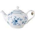 Teekanne LAURA ASHLEY BLUEPRINT COLLECTABLES "China Rose" Kannen Gr. 1,6 l, weiß Kaffeekannen, Teekannen und Milchkannen
