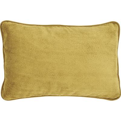 Dekokissen DONE. "Softie", gold (goldfarben, unifarben), B:40cm L:60cm, Polyester, Dekokissen_Sitzkissen_Kissenhüllen, Extra weiche und anschmiegsame Kissenhülle ohne Füllung, 1 Stück Image