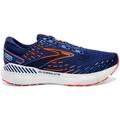Brooks Glycerin GTS 20 Running Shoes - Men's Wide Blue Depths/Palace Blue/Orange 10.5 1103832E444.105