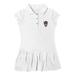Girls Toddler Garb White NC State Wolfpack Caroline Cap Sleeve Polo Dress