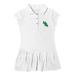 Girls Toddler Garb White North Texas Mean Green Caroline Cap Sleeve Polo Dress