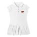 Girls Toddler Garb White Oklahoma State Cowboys Caroline Cap Sleeve Polo Dress