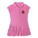 Girls Toddler Garb Pink Cornell Big Red Caroline Cap Sleeve Polo Dress