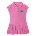 Girls Toddler Garb Pink Creighton Bluejays Caroline Cap Sleeve Polo Dress