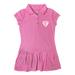 Girls Toddler Garb Pink DePaul Blue Demons Caroline Cap Sleeve Polo Dress