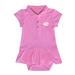 Girls Infant Garb Pink Missouri Tigers Caroline Cap Sleeve Polo Dress