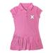 Girls Toddler Garb Pink Xavier Musketeers Caroline Cap Sleeve Polo Dress