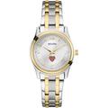 Women's Bulova Silver/Gold Iona University Gaels Two-Tone Stainless Steel Watch