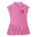 Girls Toddler Garb Pink Army Black Knights Caroline Cap Sleeve Polo Dress