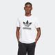 T-Shirt ADIDAS ORIGINALS "ADICOLOR CLASSICS TREFOIL" Gr. XS, schwarz-weiß (white, black) Herren Shirts T-Shirts