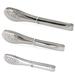 Bonison Stainless Steel Kitchen Tongs Salad Tongs BBQ Tongs Heavy Duty Serving Food Tongs For Frying, Cooking, Clipping Toast Bread, Grilling | Wayfair