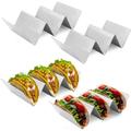 Bonison Taco Holders 4 Packs, Taco Stand Rack, Stainless Steel Taco Holders, Each Rack Holds Up To 2 Or 3 Tacos. Oven Safe For Baking | Wayfair
