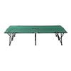 Outsunny Two Person Double Wide Cot, Steel in Green | Wayfair A20-030GN