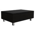 Wade Logan® Lift Top Coffee Table w/ Storage Wood in Black | 11.6 H x 31.5 W x 21.4 D in | Wayfair 3AF8F233344D42AF948C9EEC8A0889B6