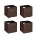 Latitude Run® SunnyPoint Box Fabric in Brown | 13 H x 13 W x 13 D in | Wayfair A665934D53DF4F68BFA4C5452C383D29