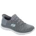 Skechers Sport Slip-Ins: Summits-Dazzling Haze - Womens 6 Grey Sneaker Medium