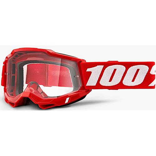 100% Accuri II Essential Motocross Brille, rot