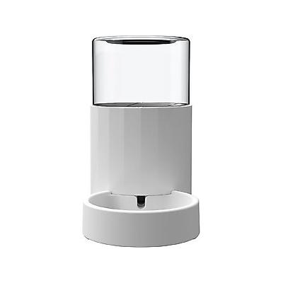 Hanamya Automatic Water Dispenser w/3 Liter Capacity Dog & Cat Waterer, White