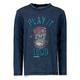 Garcia Jungen Long Sleeve T-Shirt, Dark Moon, 104/110