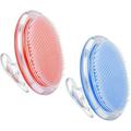 Exfoliating Body Scrub Razor Bump Brush + Ingrown Hairs Treatment Pads - After Waxing Skin Care Exfoliator for Body Shaving Irritation Strawberry Legs Armpit Bikini Body Exfoliator Scrubber