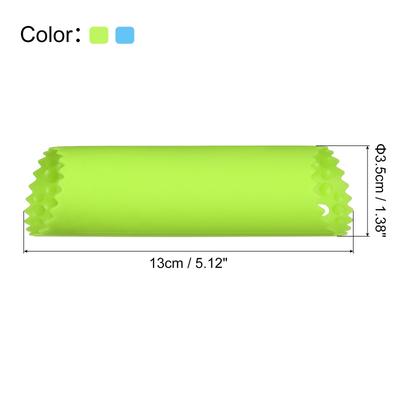 Silicone Garlic Peeler Tube Non Slip for Useful Kitchen Tool, Blue/Green