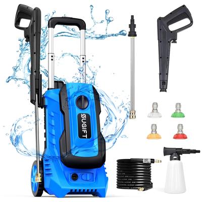 2600 Max PSI 1.8 GPM Electric High Pressure Washer, Cleans Cars/Fences/Patios