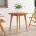 vidaXL Patio Table Solid Wood Acacia