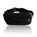 Bumbags Waist Fanny Pack Dog Walking Bum Bag with Adjustable Belt Bumbag for Travel Outdoor Sports Running Hiking-Black