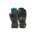 Skihandschuhe REUSCH "Bradley R-TEX XT" Gr. 8, grau (grau, gelb) Damen Handschuhe Sporthandschuhe