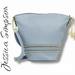 Jessica Simpson Bags | Jessica Simpson Whitney Crossbody Bucket Handbag - Sea Ice | Color: Blue | Size: Os