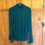 Jessica Simpson Tops | *Maternity- Turtleneck With Bell Sleeves | Color: Green | Size: 8