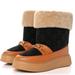 Gucci Shoes | Gucci Wool Monogram Shearling Horsebit Snow Boots | Color: Black/Tan | Size: 37eu