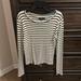 American Eagle Outfitters Tops | American Eagle Black & White Long Sleeve | Color: Black/White | Size: S