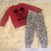 Disney Matching Sets | Disney, Mickey, And The Roadster Racers, Sweat Shirt And Pant Set | Color: Gray/Red | Size: 3tb