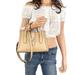 Michael Kors Bags | Michael Kors Gabby Small Satchel Top Zip Shoulder Crossbody Bag Camel | Color: Tan | Size: Os