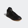 Sneaker ADIDAS SPORTSWEAR "HOOPS 3.0 MID CLASSIC VINTAGE", Gr. 41, schwarz-weiß (core schwarz, core schwarz, cloud weiß), Synthetik, Textil, Leder, sportlich, Schuhe