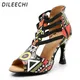 DILEassassined I-Chaussures de danse pour femmes Bottes de salsa latine Chaussures de danse de