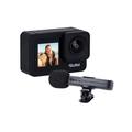 Rollei Actioncam D6Pro - 5K-Video, 2,2" IPS-Touchscreen, Wasserdichtes Gehäuse bis zu 30 m, 6-Achsen-Bildstabilisierung, Drahtloses Mikrofon inklusive