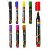 Uxcell Dry Erase Marker Pens 8 Colors Ink Medium Point Low Odor Whiteboard for Office 1 Set