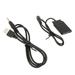 62G USB Adapter Cable Cord For S2500 S3100 S3300 S4100 DSLR Camera - Black