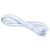 OMNIHIL (8FT) AC Power Cord Cable for TP-Link SafeStream Gigabit Dual-WAN VPN Router TL-ER6120 TL-ER6020 - White