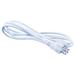 OMNIHIL (8FT) AC Power Cord Cable for TP-Link SafeStream Gigabit Dual-WAN VPN Router TL-ER6120 TL-ER6020 - White