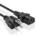 OMNIHIL Replacement 8FT AC Power Cord for Behringer Xenyx X1622USB Mixer