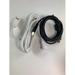 [UL Listed] OMNIHIL White 8FT AC Power Cord+8FT USB-B Cable Compatible with Brother IntelliFax-4100e