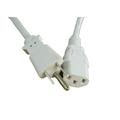 OMNIHIL Replacement (15FT-WHT) AC Power Cord for BEHRINGER EUROLIVE B205D 208D