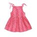 Baby Deals!Toddler Girl Clothes Clearance Dresses for Baby Girls 2023 Baby Girls Dresses Baby Girls Dress Toddler Kids Baby Girl Summer Seaside Beach Dress Sling Skirt Floral Skirt