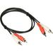 40463 Value Series RCA Stereo Audio Cable Black (3 Feet 0.91 Meters)