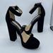 Michael Kors Shoes | Michael Kors Adelina Runway Womens Size 36.5 Eu 6.5 Us Black Suede Sandals New | Color: Black | Size: 36.5eu